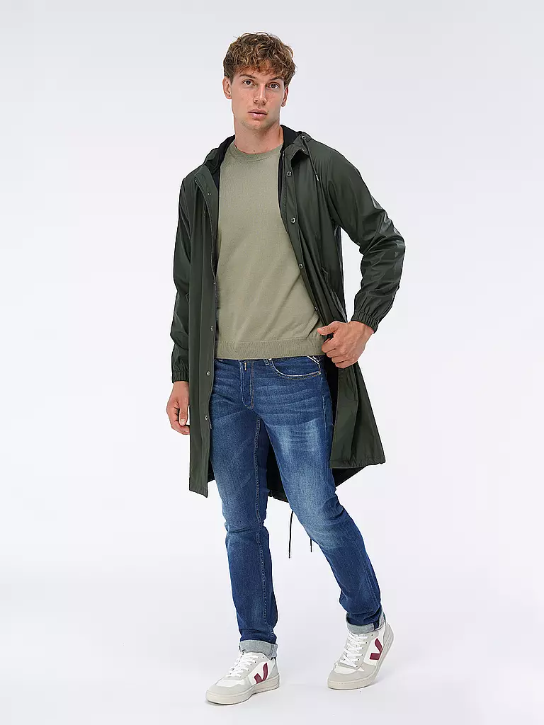 RAINS | Parka - Chaqueta impermeable | Verde oscuro