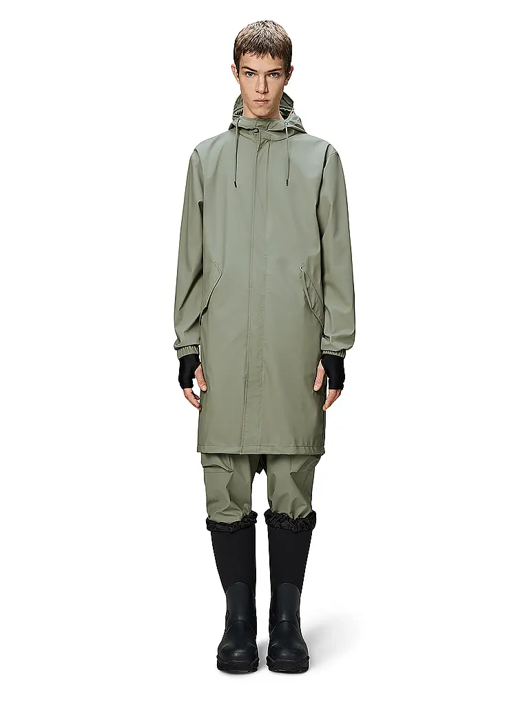 RAINS | Parka - Chaqueta impermeable | Verde claro