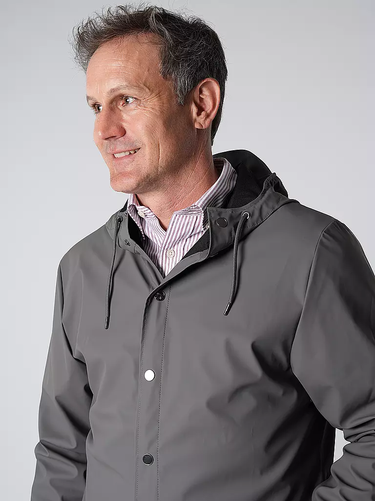 RAINS | Parka - Regenjacke | Gris