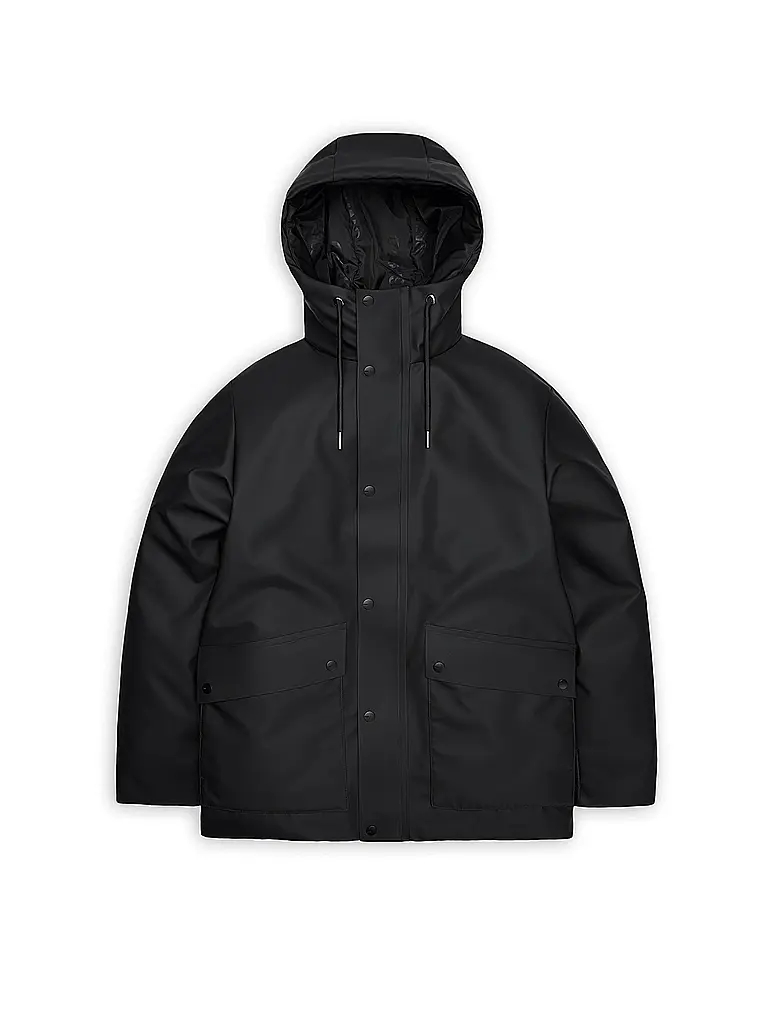 RAINS | Parka de lluvia NOME | Negro