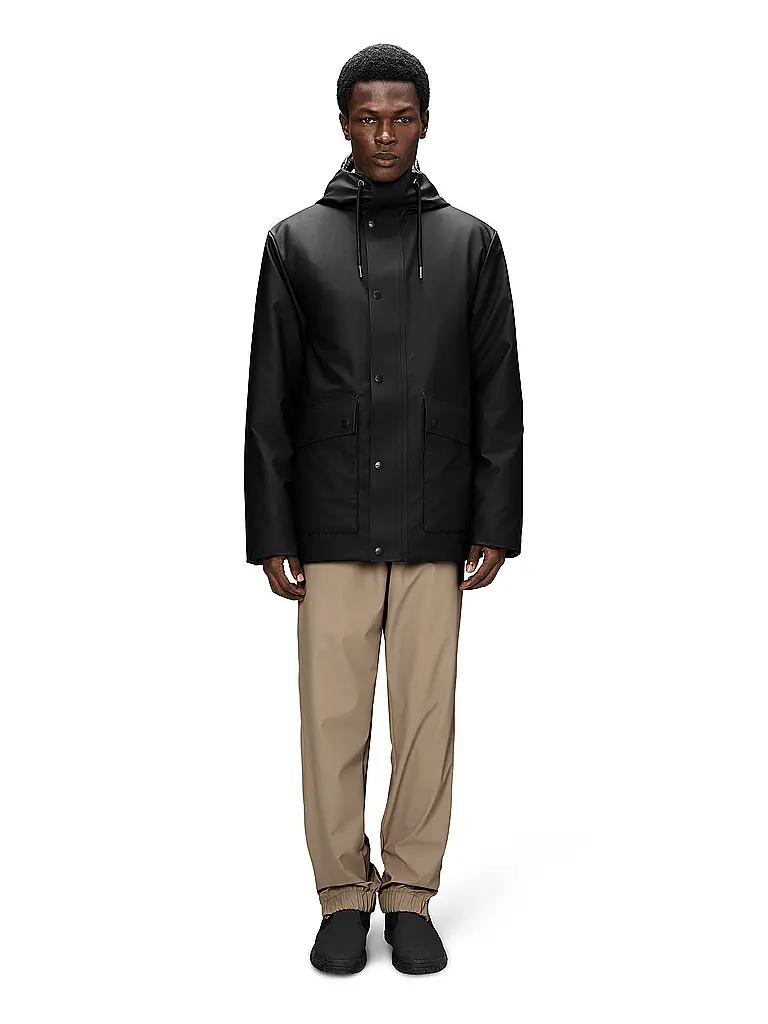 RAINS | Parka de lluvia NOME | Negro