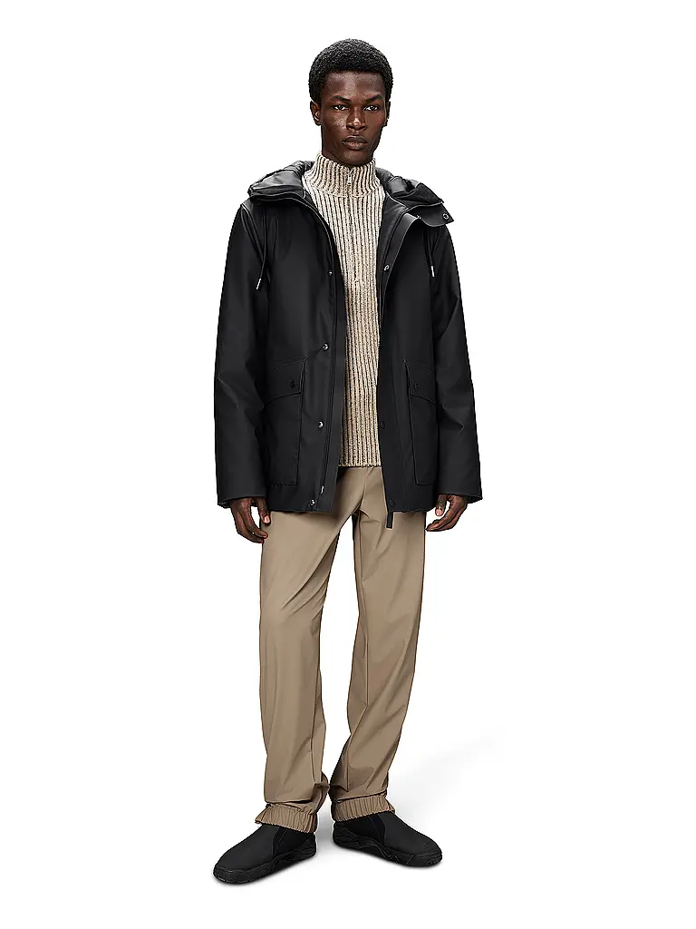 RAINS | Parka de lluvia NOME | Negro
