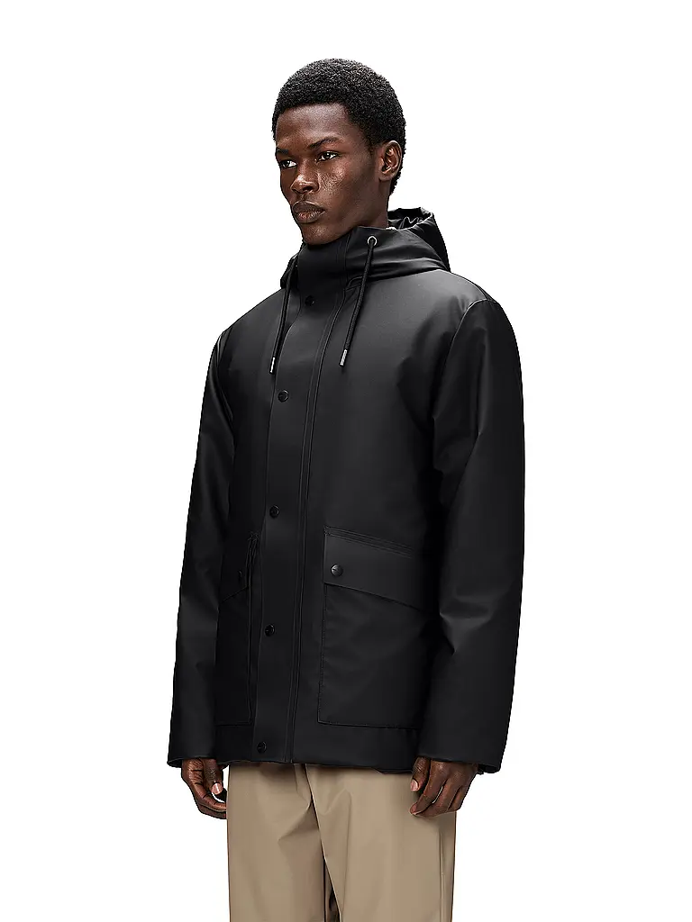 RAINS | Parka de lluvia NOME | Negro
