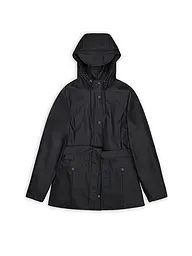 RAINS | Regenjacke CURVE JACKET W3 | Negro