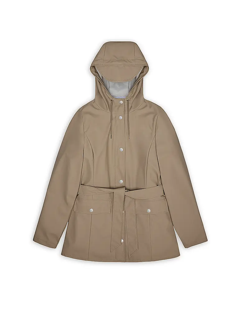 RAINS | Regenjacke CURVE JACKET W3 | Beige