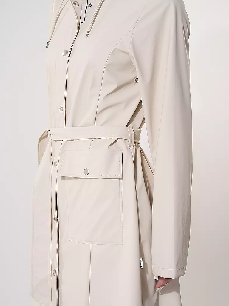 RAINS | Regenjacke CURVE W JACKET  | Beige