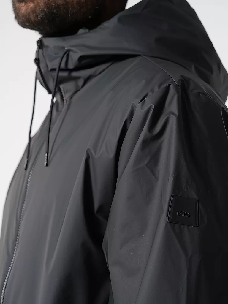 RAINS | Regenjacke LOHJA | Negro