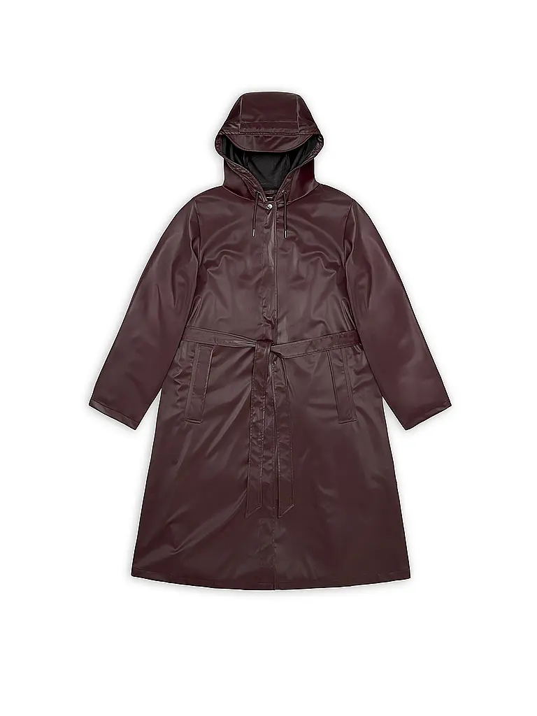 RAINS | Regenjacke | Rojo oscuro