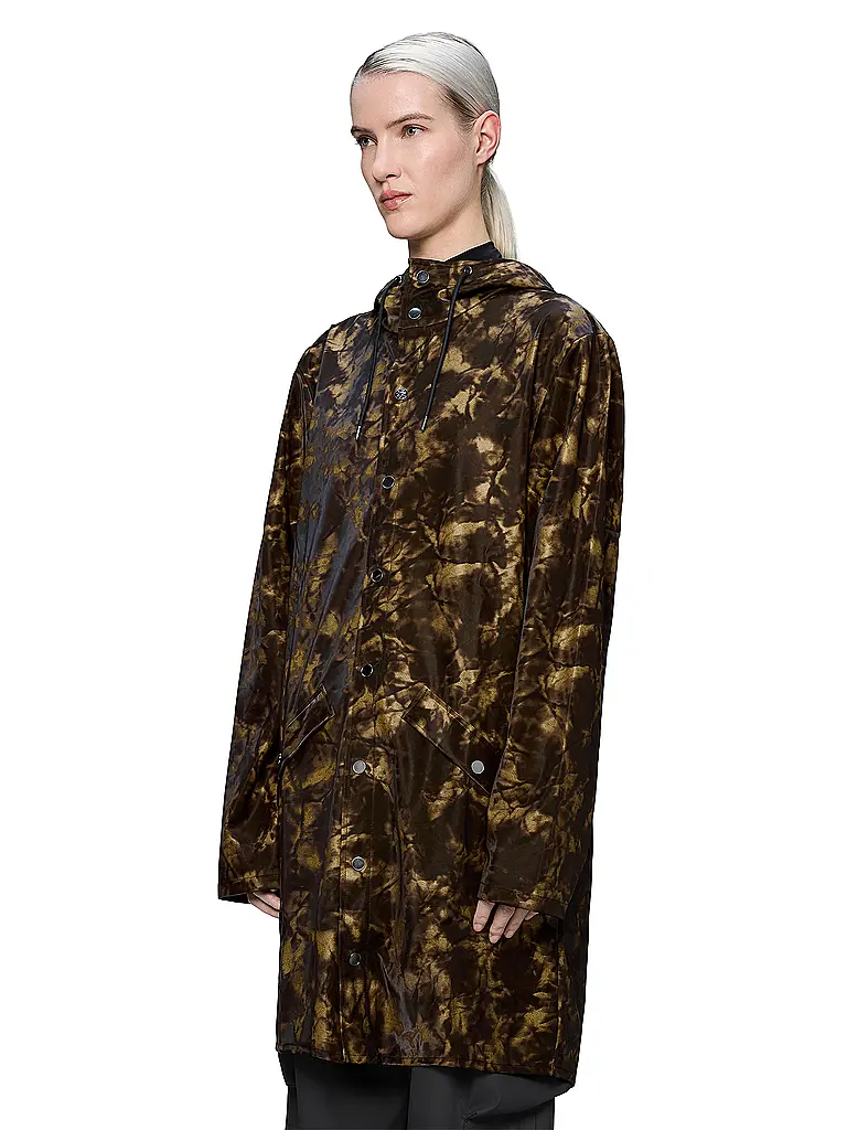 RAINS | Regenparka
Marca: RAINS
Color: negro
Categorías: Moda,Mujer

Largo de manga: Manga larga
Material: Poliéster / Poliamida
Forma del cuello: Capucha
Corte (Prenda exterior): Regular,Largo
Estilo: Casual
Detalles: Resistente al agua,Bolsillos laterales,Cor | 