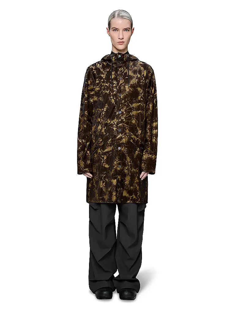 RAINS | Regenparka
Marca: RAINS
Color: negro
Categorías: Moda,Mujer

Largo de manga: Manga larga
Material: Poliéster / Poliamida
Forma del cuello: Capucha
Corte (Prenda exterior): Regular,Largo
Estilo: Casual
Detalles: Resistente al agua,Bolsillos laterales,Cor | 