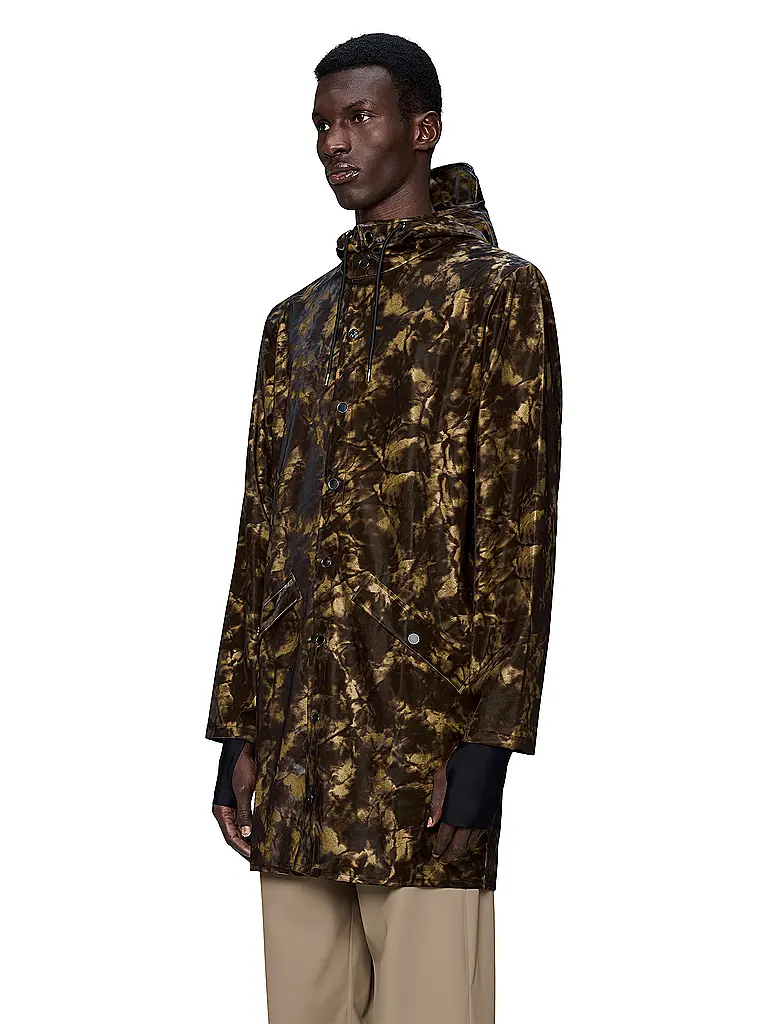 RAINS | Regenparka
Marca: RAINS
Color: negro
Categorías: Moda,Mujer

Largo de manga: Manga larga
Material: Poliéster / Poliamida
Forma del cuello: Capucha
Corte (Prenda exterior): Regular,Largo
Estilo: Casual
Detalles: Resistente al agua,Bolsillos laterales,Cor | 