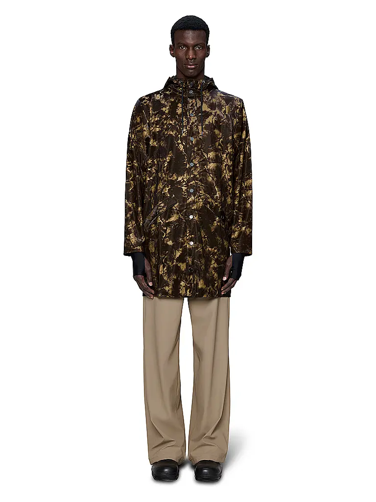 RAINS | Regenparka
Marca: RAINS
Color: negro
Categorías: Moda,Mujer

Largo de manga: Manga larga
Material: Poliéster / Poliamida
Forma del cuello: Capucha
Corte (Prenda exterior): Regular,Largo
Estilo: Casual
Detalles: Resistente al agua,Bolsillos laterales,Cor | 