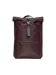 RAINS | Rucksack ROLLTOP | Rojo oscuro