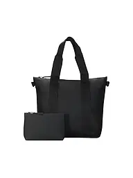 RAINS | Set 2 piezas - Bolso de mano y neceser | Negro