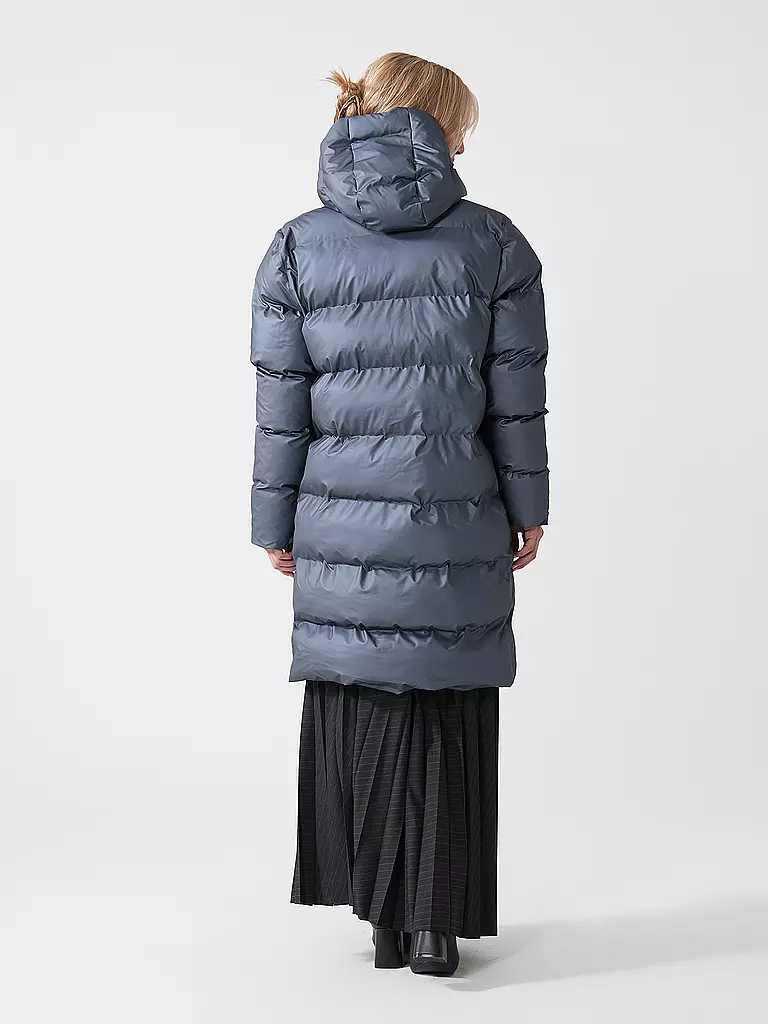 RAINS | Steppmantel ALTA LONGER PUFFER JACKET | Gris