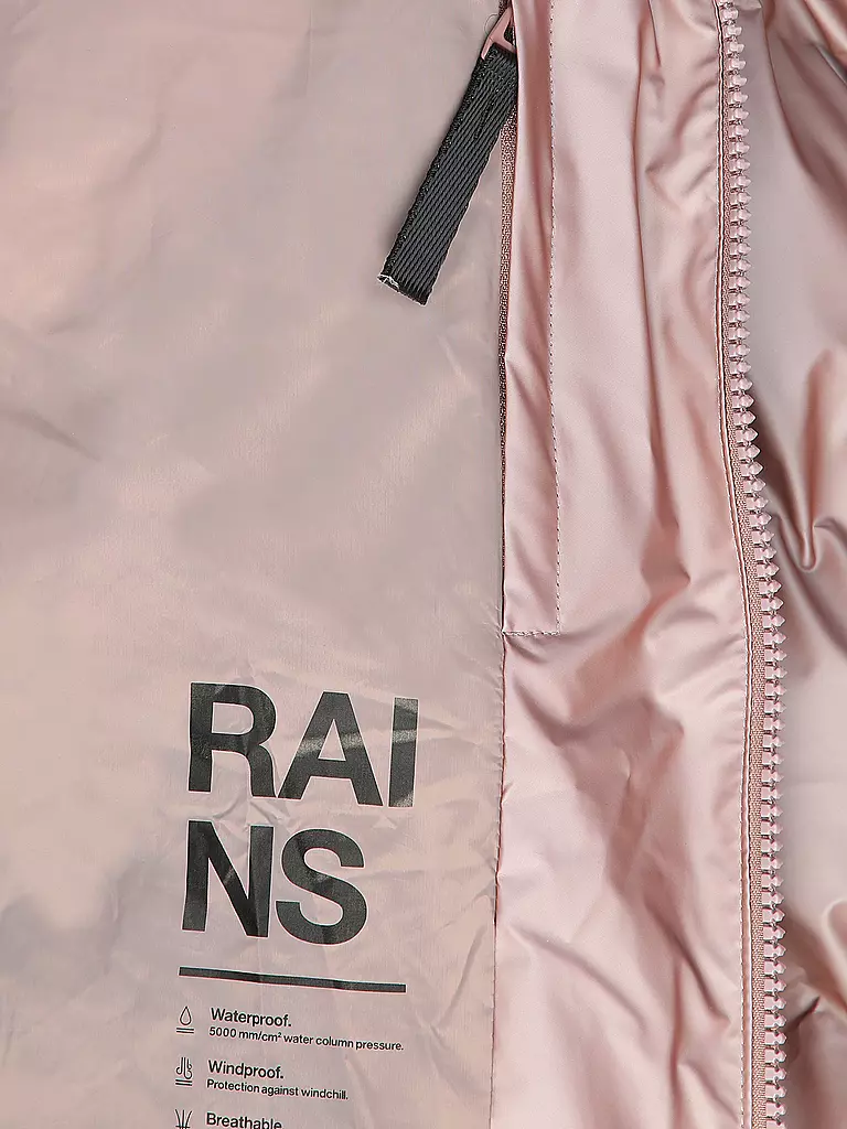 RAINS | Steppmantel ALTA LONGER PUFFER JACKET | Rosa
