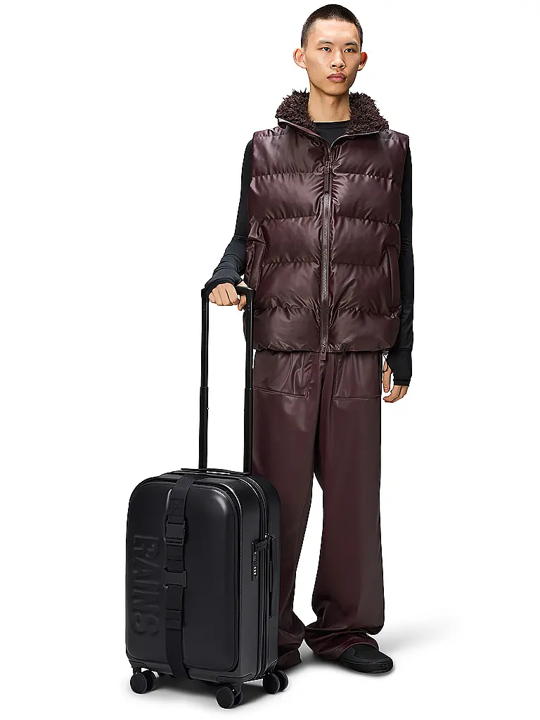 RAINS | Trolley TEXEL Black | Negro