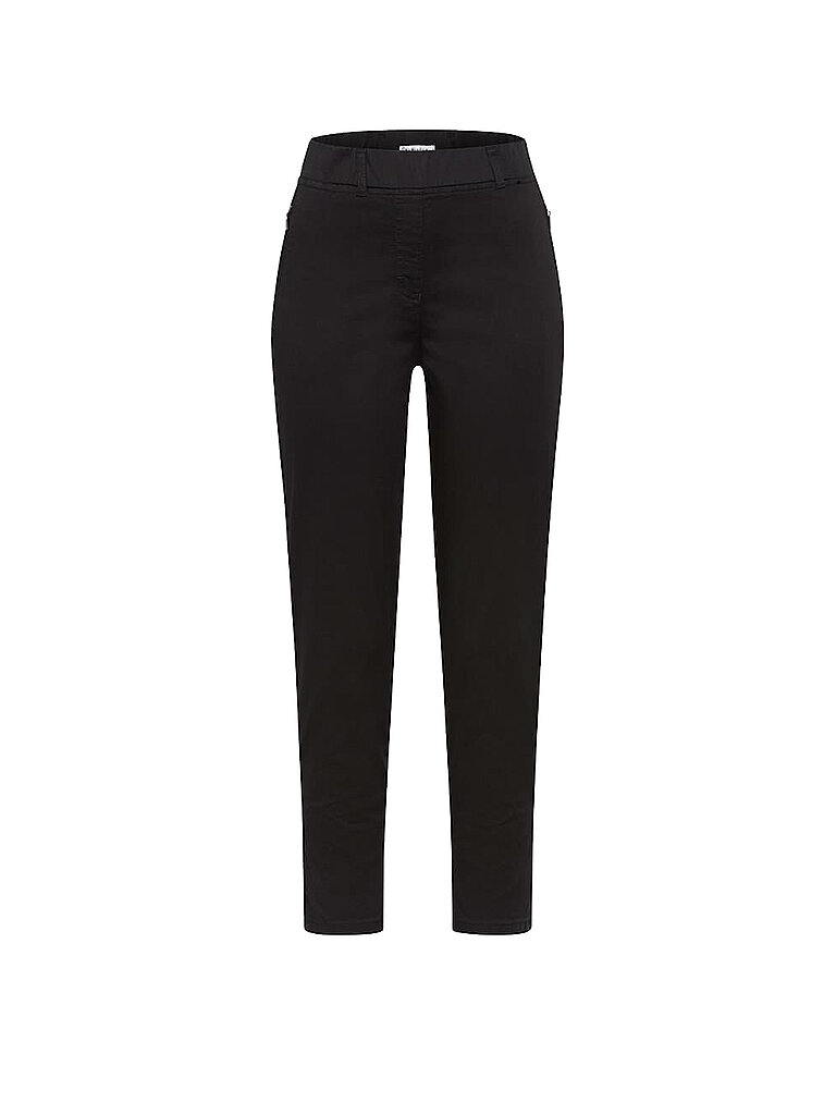 Pantalón Super Slim Fit 6/8 LAVINA ZIP negro 38