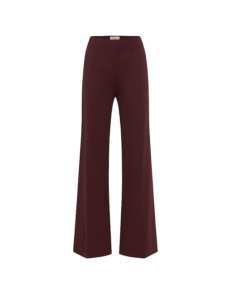 Pantalón de corte acampanado LILLYTH rojo oscuro 40 (kurz)