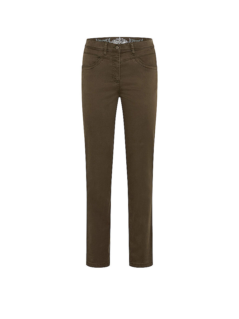 Pantalón LAURA NEW oliva 50 (kurz)