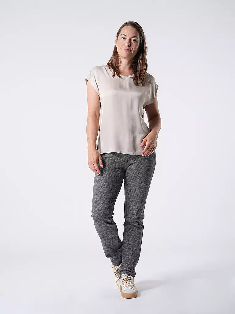 RAPHAELA BY BRAX | Businesshose Super Slim Fit LILLYTH | Gris claro