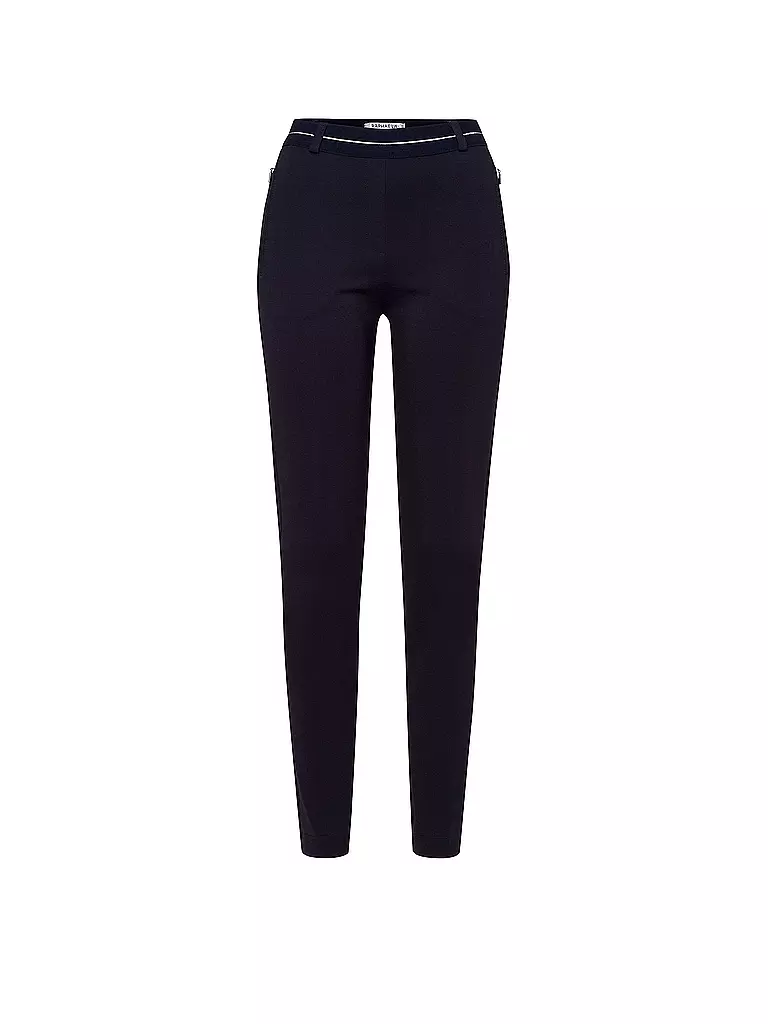 RAPHAELA BY BRAX | High Waist Businesshose Super Slim LILLYTH | Azul oscuro