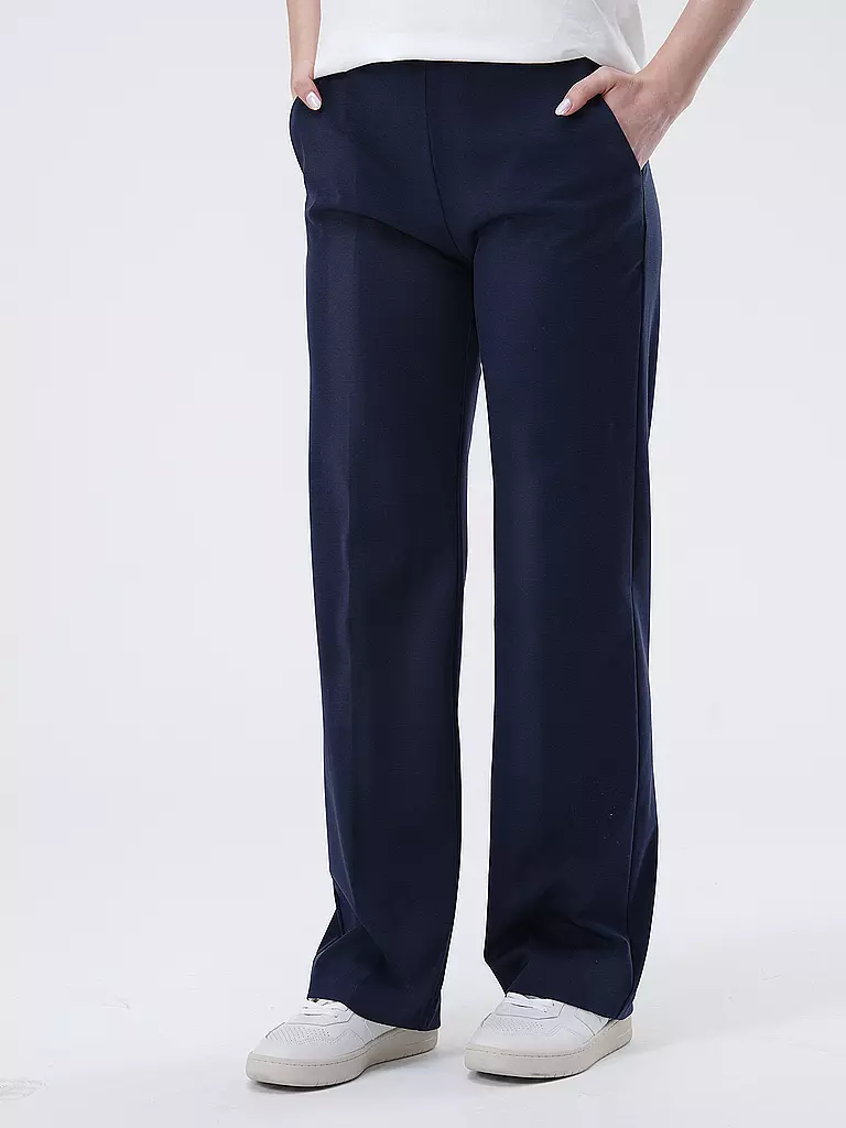 RAPHAELA BY BRAX | High Waist Super Slim Fit Hose LILLYTH FLARED | Azul oscuro