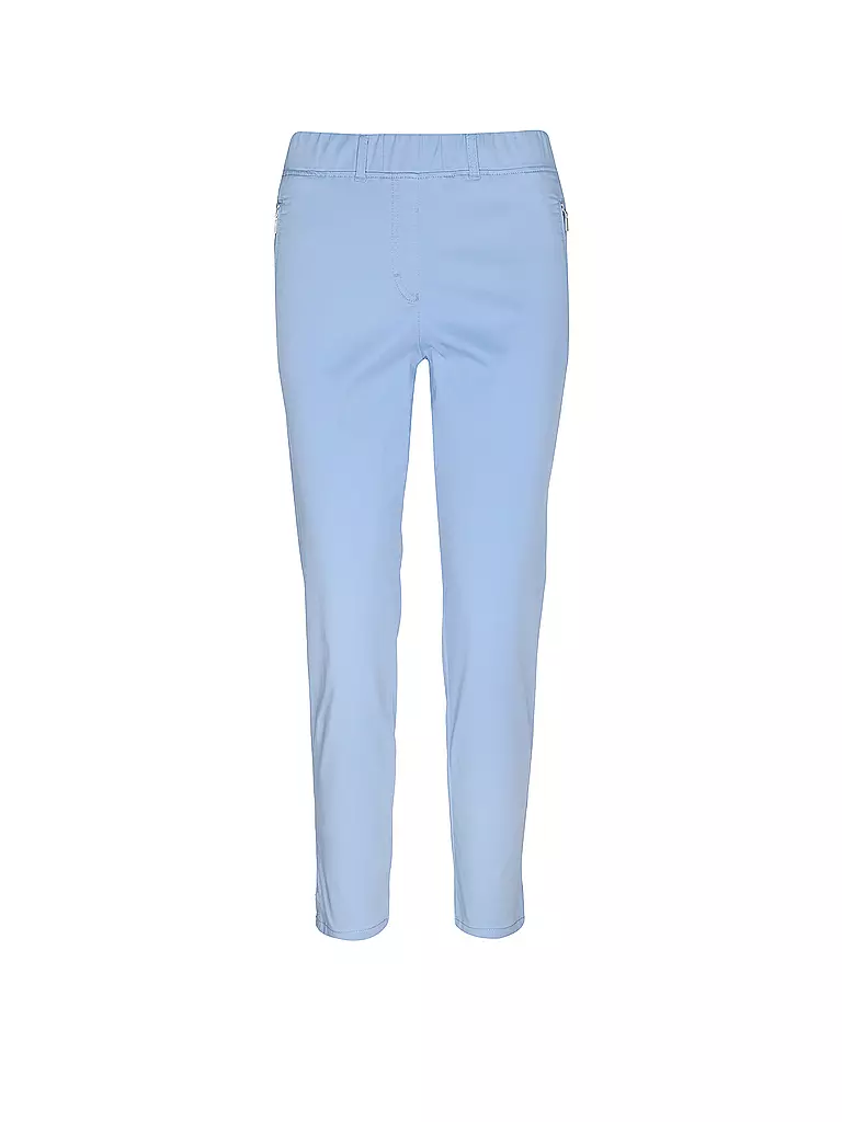 RAPHAELA BY BRAX | Hose Super Slim Fit 6/8 LAVINA ZIP | Azul claro