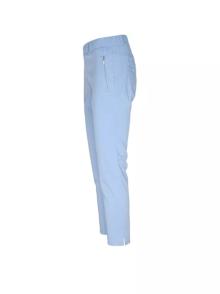 RAPHAELA BY BRAX | Hose Super Slim Fit 6/8 LAVINA ZIP | Azul claro