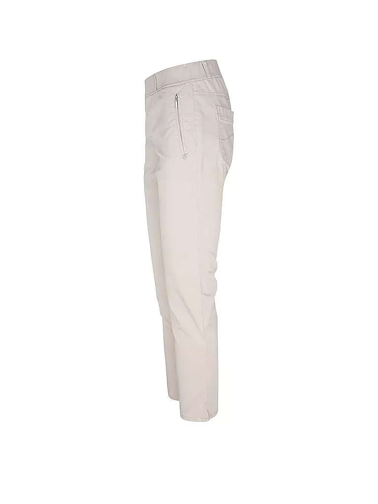 RAPHAELA BY BRAX | Hose Super Slim Fit 6/8 LAVINA ZIP | Crema