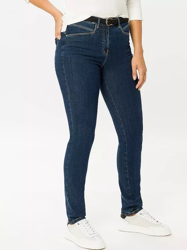 RAPHAELA BY BRAX | Hose Super Slim Fit LUCA  | Azul oscuro