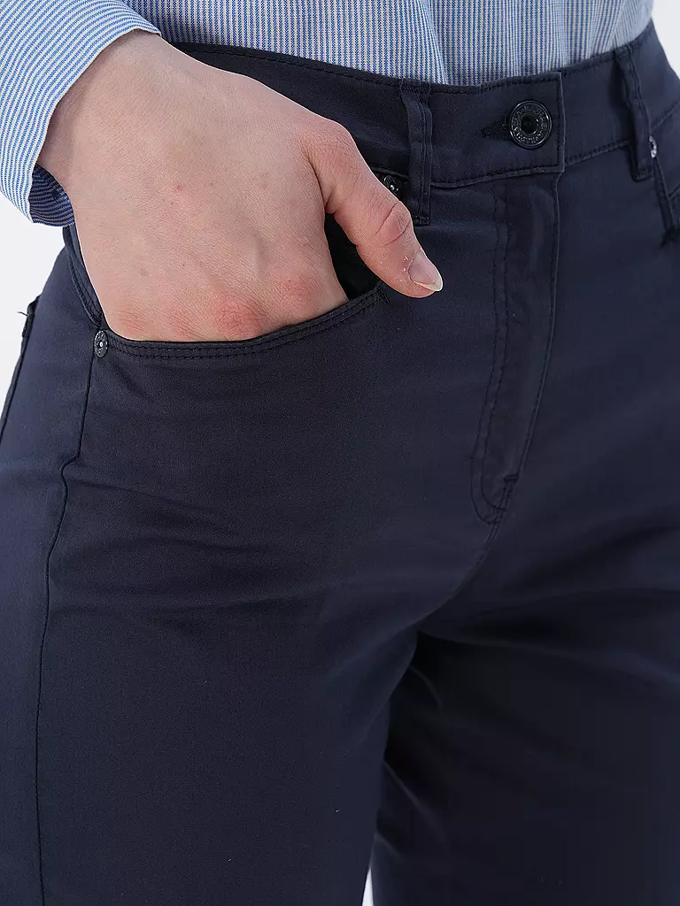 RAPHAELA BY BRAX | Hose Super Slim LUCA 6/8 | Azul oscuro