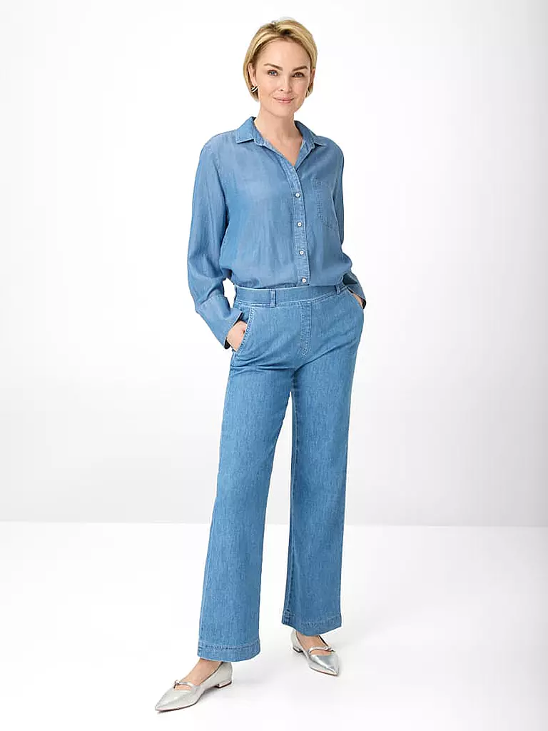 RAPHAELA BY BRAX | Jeans de pierna ancha PAM | Azul claro