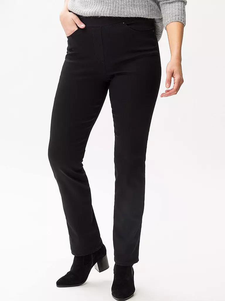 RAPHAELA BY BRAX | Jeans Slim Fit PAMINA | Negro