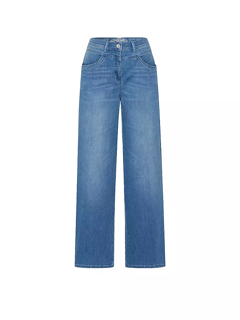 RAPHAELA BY BRAX | Jeans Wide Leg LAURA | Azul claro