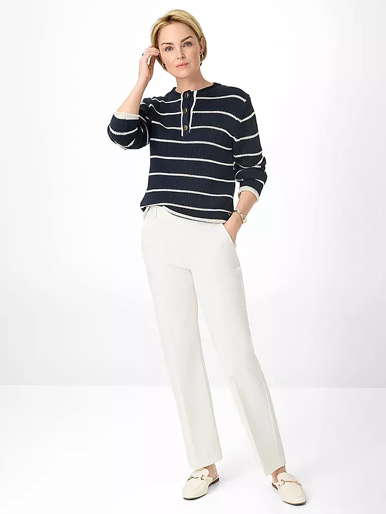 RAPHAELA BY BRAX | Pantalón de corte acampanado LILLYTH | Crema