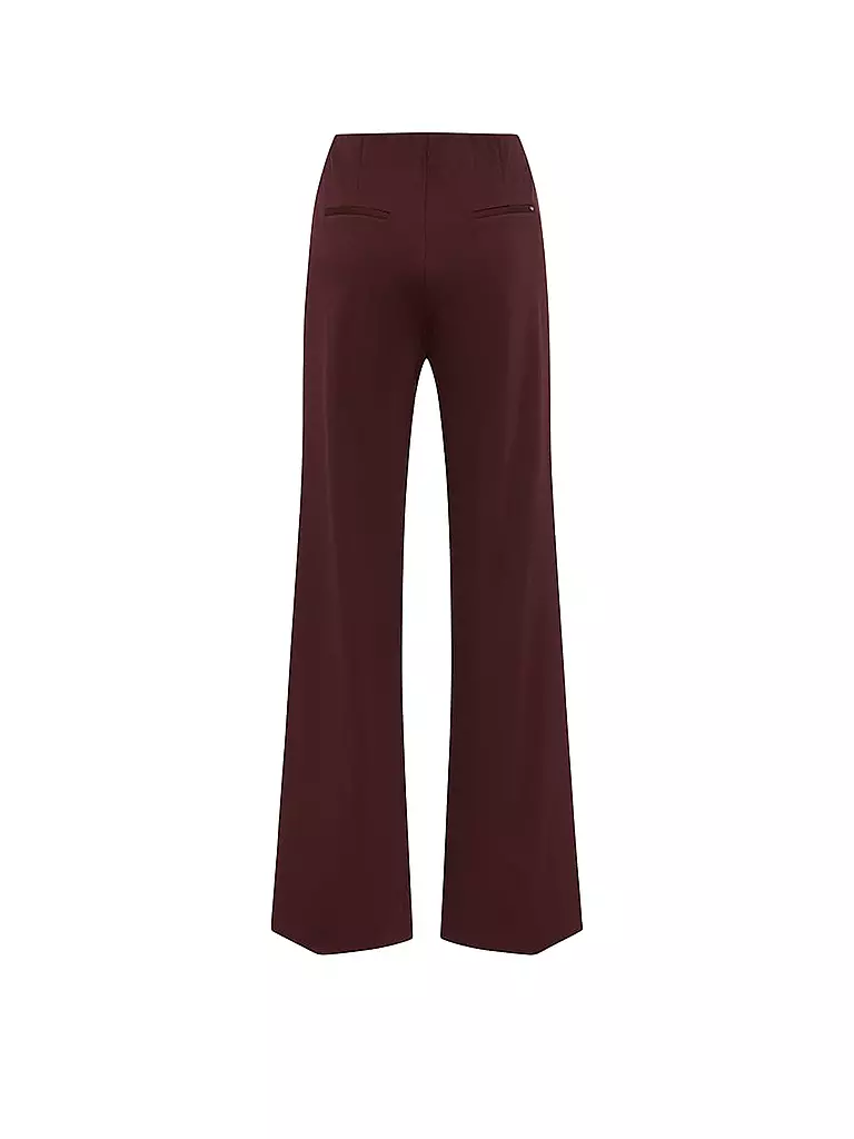 RAPHAELA BY BRAX | Pantalón de corte acampanado LILLYTH | Rojo oscuro