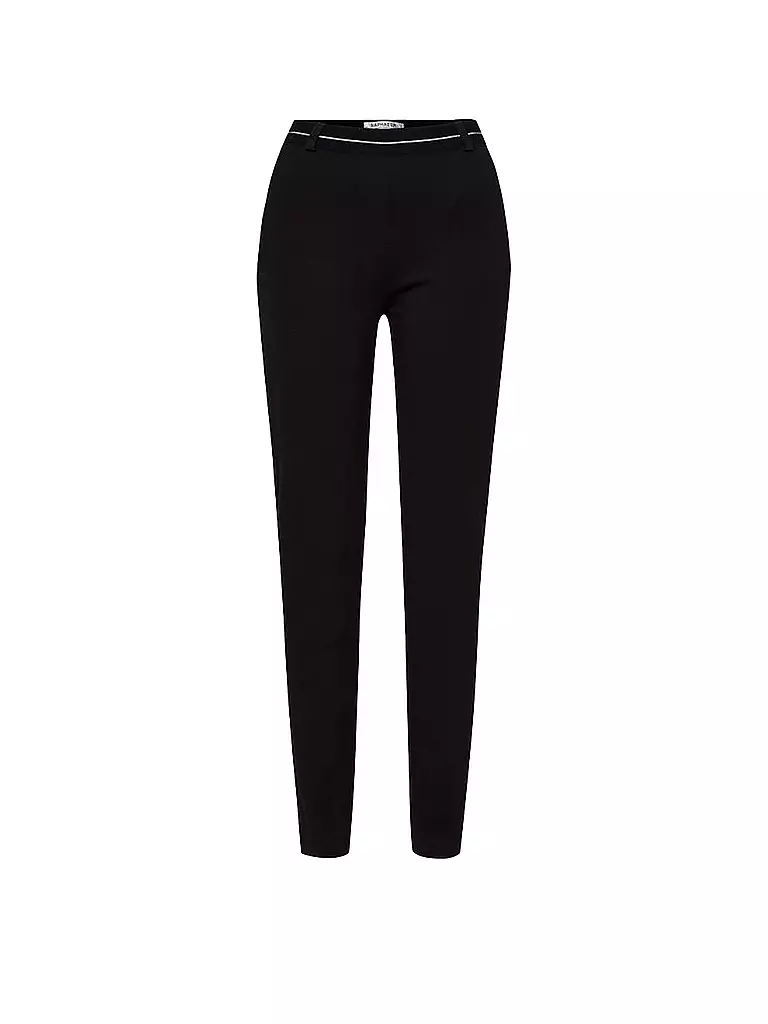 RAPHAELA BY BRAX | Pantalón de negocios de talle alto Super Slim LILLYTH | Negro