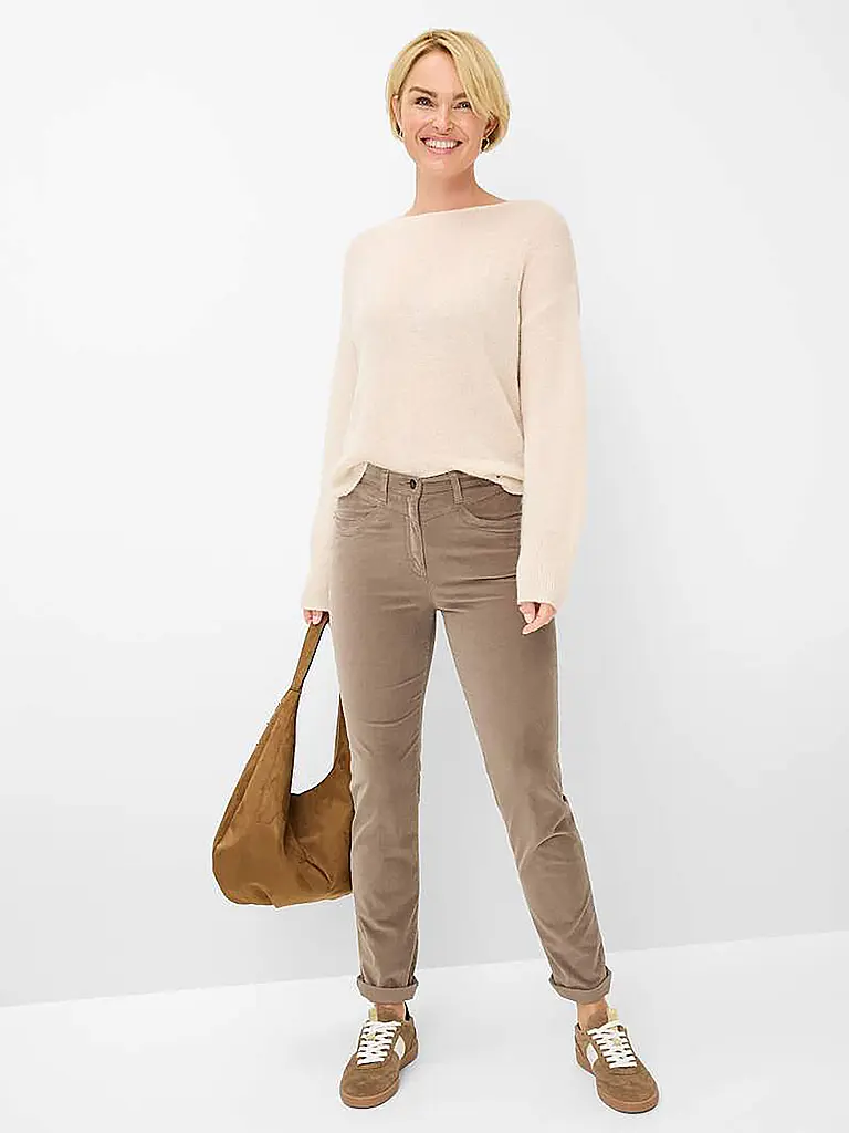 RAPHAELA BY BRAX | Pantalón de vestir LAURA NEW | Camel