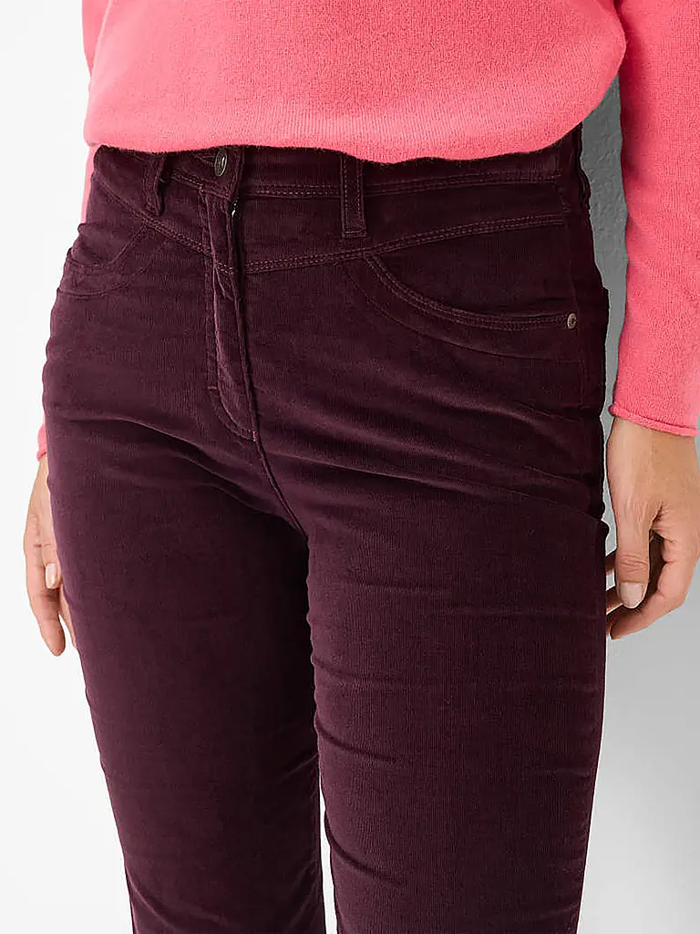 RAPHAELA BY BRAX | Pantalón de vestir LAURA NEW | Rojo oscuro