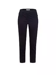 RAPHAELA BY BRAX | Hose Super Slim Fit 6/8 LAVINA ZIP | Azul oscuro