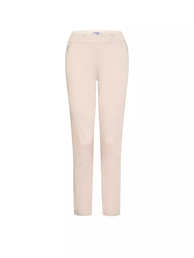 RAPHAELA BY BRAX | Pantalón Super Slim Fit 6/8 LAVINA ZIP | Beige