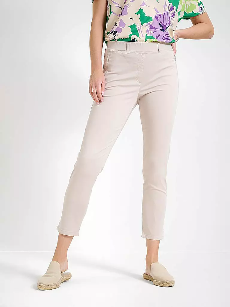 RAPHAELA BY BRAX | Pantalón Super Slim Fit 6/8 LAVINA ZIP | 
