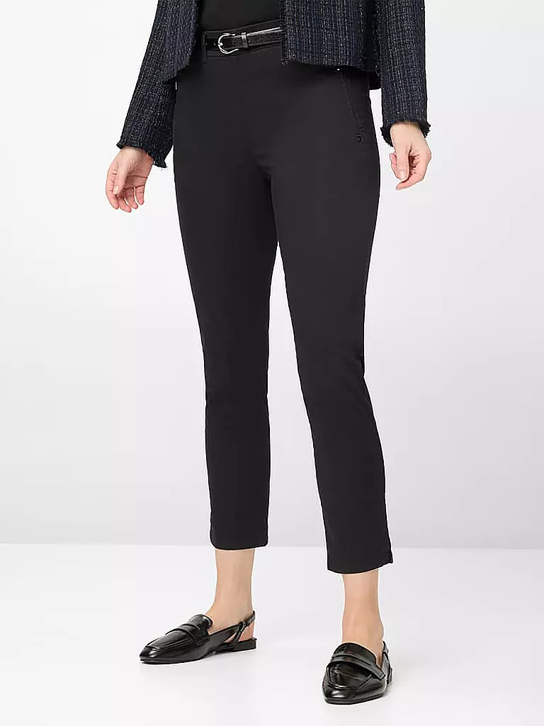 RAPHAELA BY BRAX | Pantalón Super Slim Fit 6/8 LAVINA ZIP | 