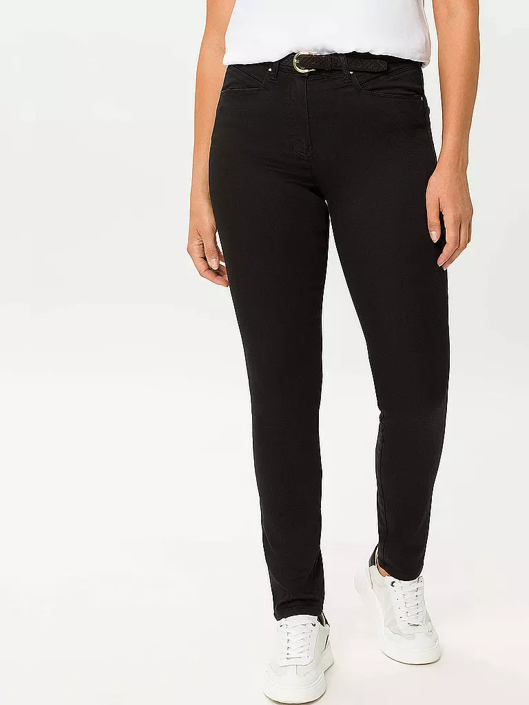 RAPHAELA BY BRAX | Pantalón Super Slim Fit LUCA | Negro