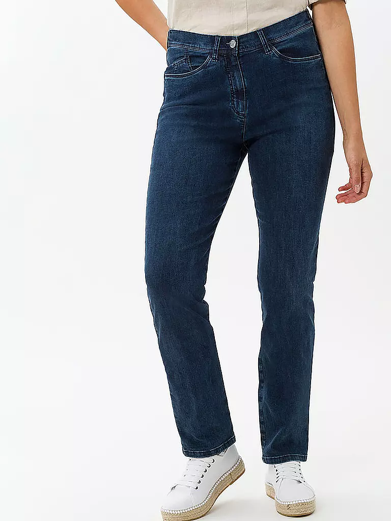 RAPHAELA BY BRAX | Vaqueros Super Slim Fit LAURA SLASH | Azul
