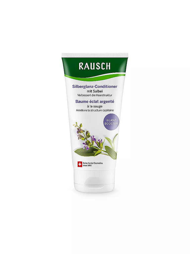 RAUSCH | Acondicionador brillo plateado con salvia 150ml | Sin color