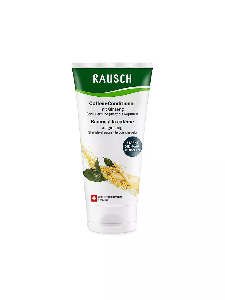 RAUSCH | Acondicionador de cafeína con ginseng 150ml | Sin color