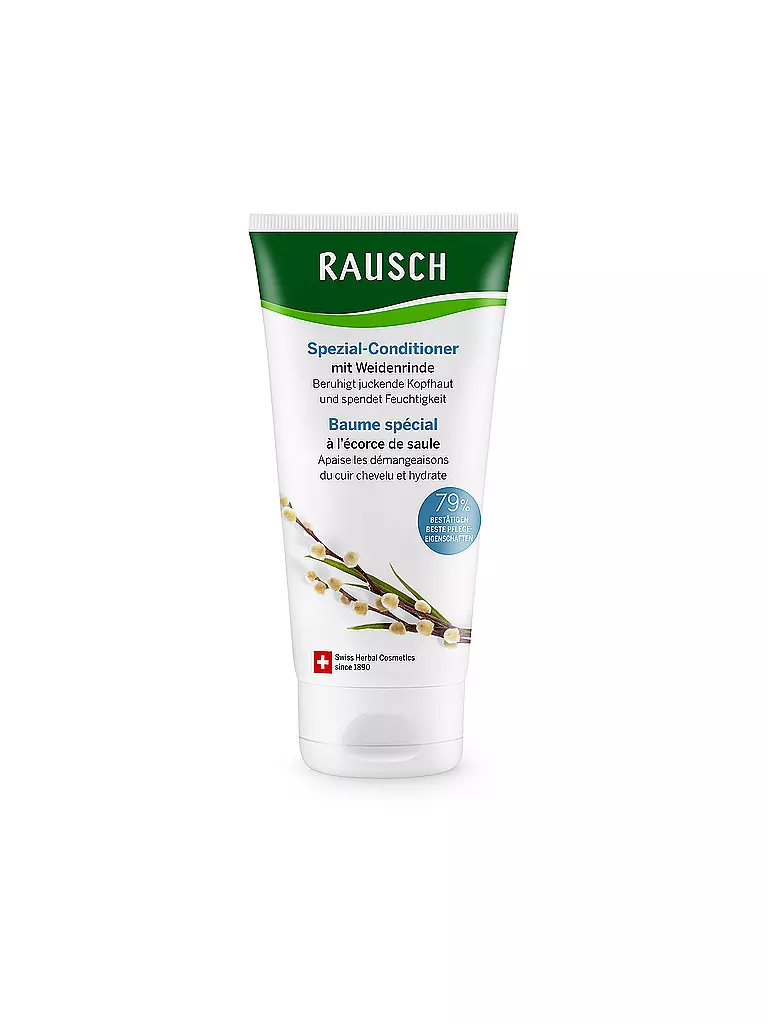 RAUSCH | Acondicionador especial con corteza de sauce 150 ml | Sin color