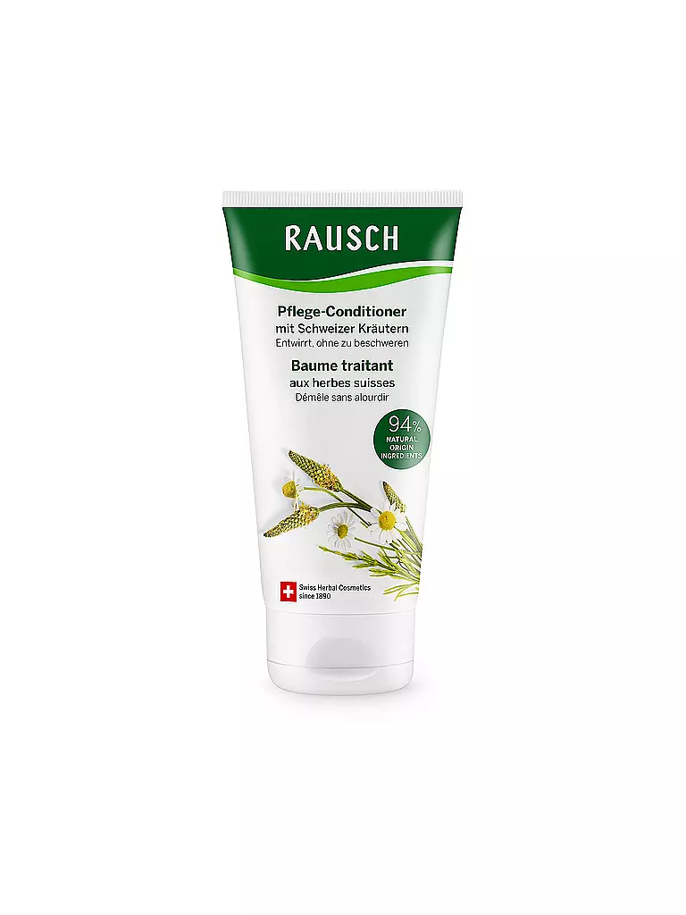 RAUSCH | Acondicionador nutritivo con hierbas suizas 150 ml | Sin color